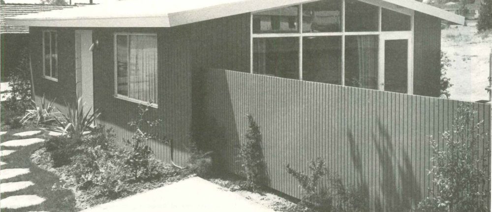 Packaged Homes Westway. Designed by Herman Muller. Built by Packaged Homes Corp.