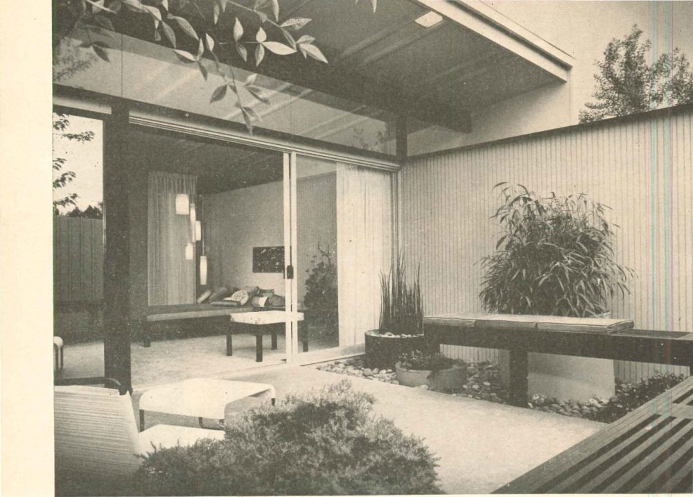 The Midwood Construction Company Signature House, Los Angeles CA by William Krisel