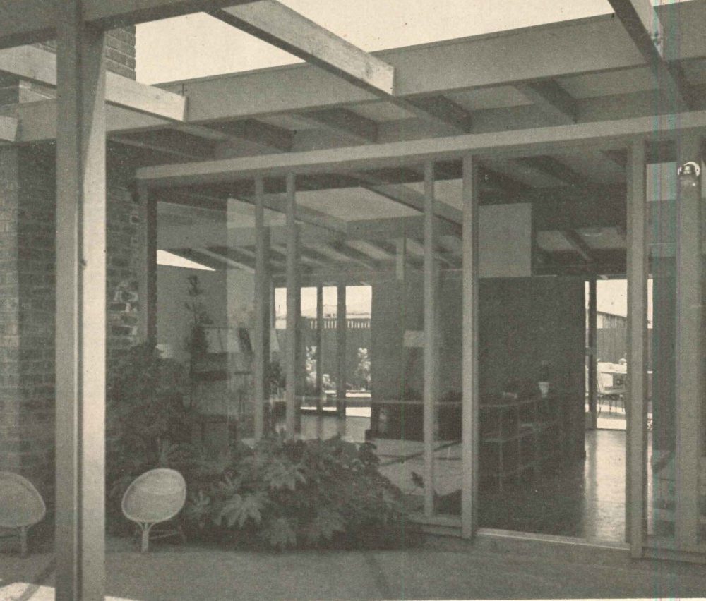 John C. Mackay Double-Patio House, Palo Alto CA