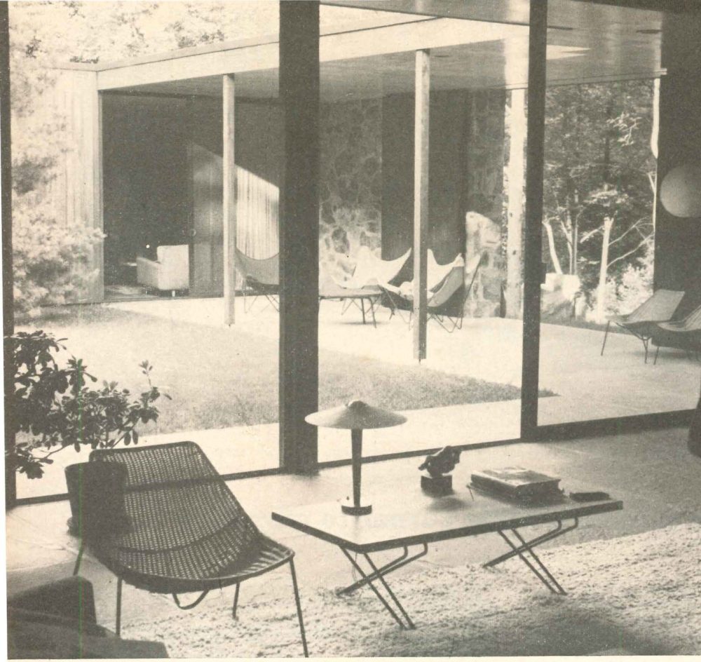 The Eliot and Molly Noyes House II, New Canaan CT by Eliot Noyes