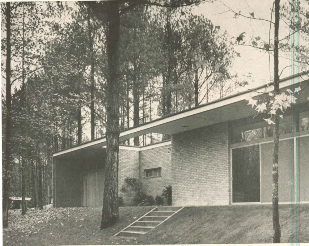 Portman Flat-Roof House, Atlanta GA