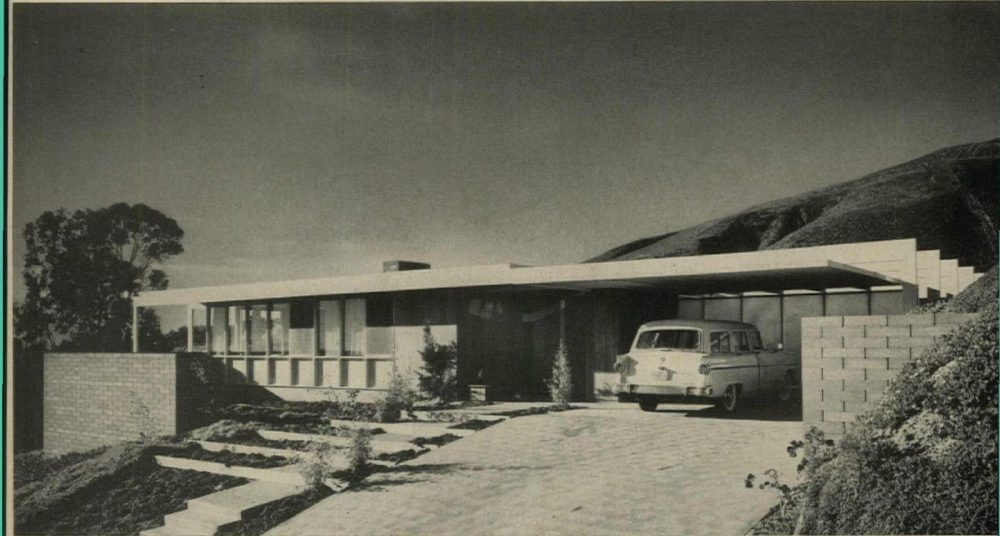 The Robert and Janet Addison House, Ventura CA by Carl Maston