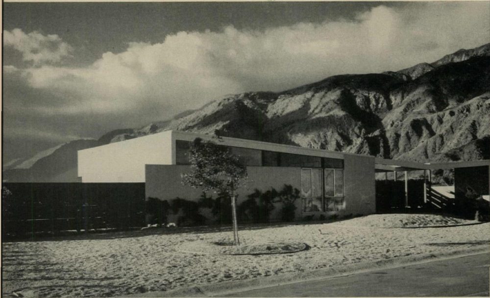 Alexander Desert House, Palm Springs CA by William Krisel