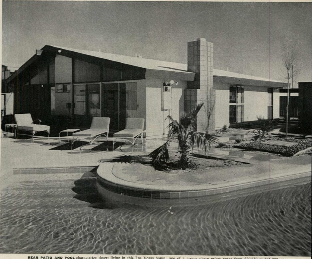 Paradise Palms Model, Las Vegas NV by William Krisel