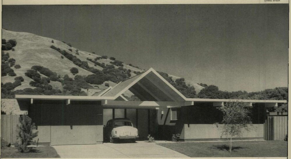 Eichler Homes Atrium Model in Marin County, Marin County CA