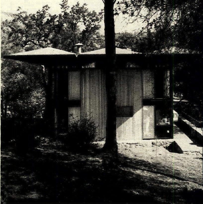 Umbrella-Roof House, Madera County CA