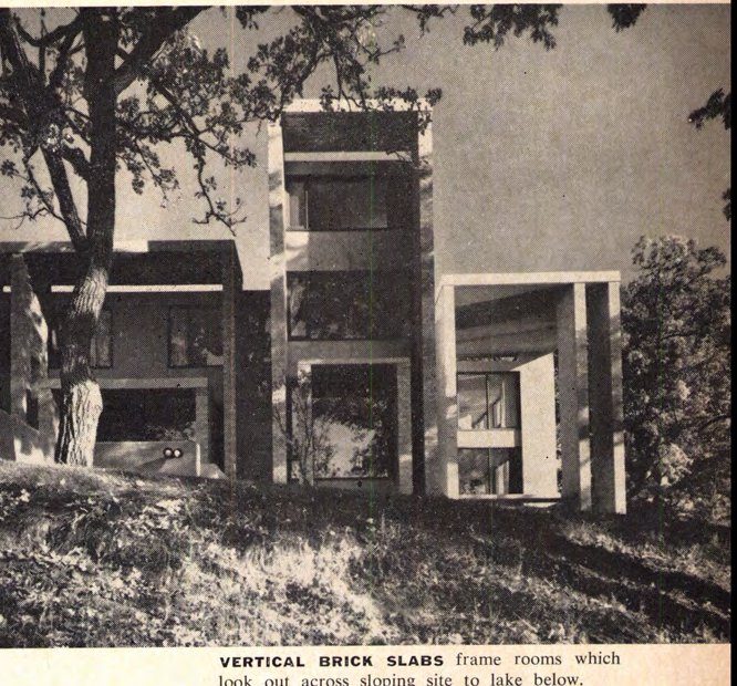 The Richard E. and Charlotte Henrich House, Barrington IL by Edward Dart