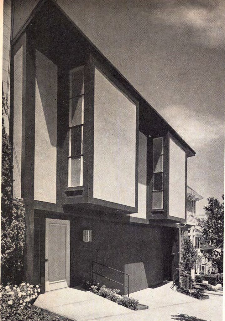 Two-Story Atrium House at San Francisco, San Francisco CA
