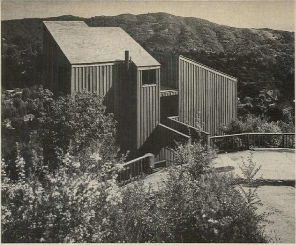 Twin-Tower House in Mill Valley, Mill Valley CA