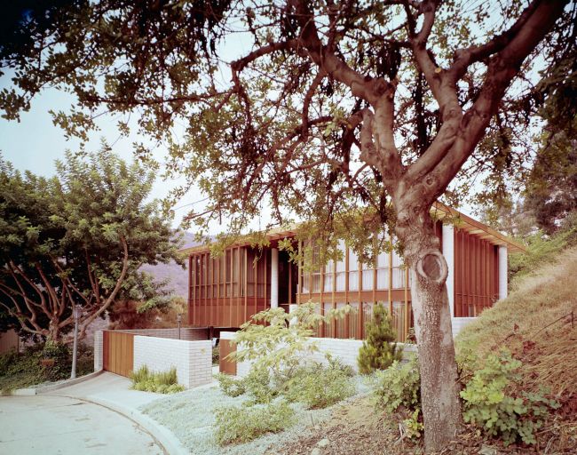 The Kirshin and Helen Abichandani House, Los Angeles CA by Carl Maston