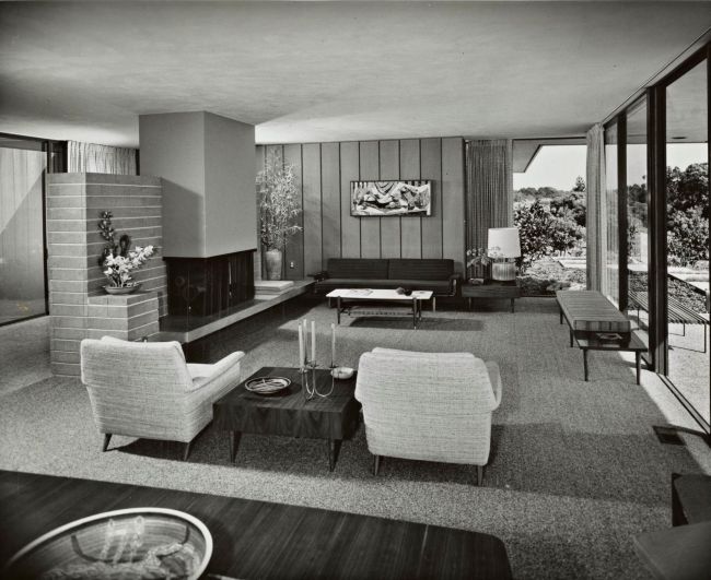 The Bauer House, Eastern Goleta Valley CA by Carl Maston