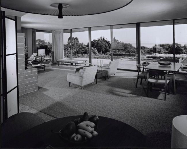 The Bauer House, Eastern Goleta Valley CA by Carl Maston