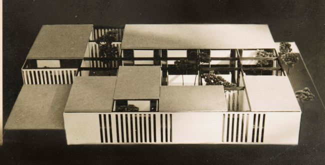 The Harland Goldwater Apartments, Gardena CA by Carl Maston