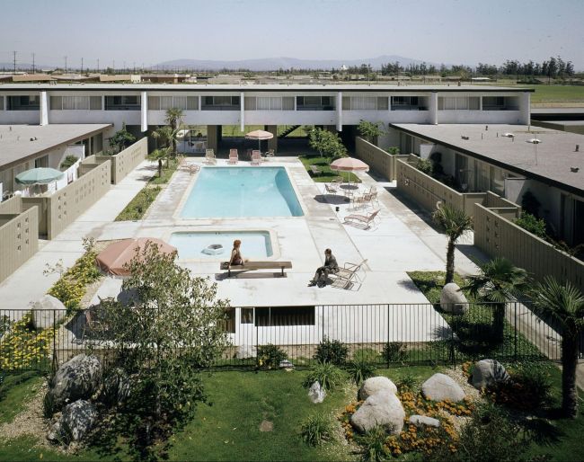 The Palm Terrace Apartments, Anaheim CA by Carl Maston
