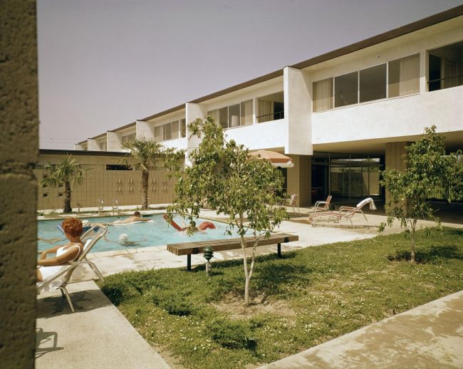 The Palm Terrace Apartments, Anaheim CA by Carl Maston