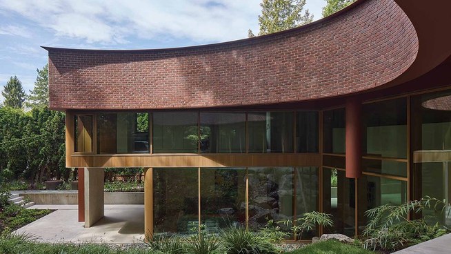 Brick House, Vancouver BC by D'Arcy Jones Architects