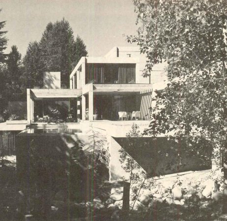 The Helmut Eppich House, Vancouver BC by Arthur Erickson