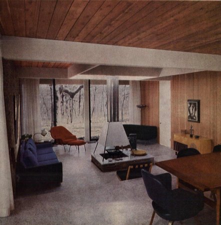 The Stanford R. Gamm House, Highland Park IL by Richard E. Baringer