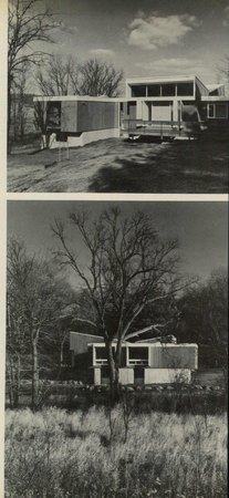 The Kurt Fuchs House, Weston MA by Earl R. Flansburgh