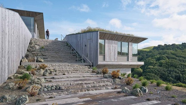 The Meander, Marin County CA by Schwartz and Architecture
