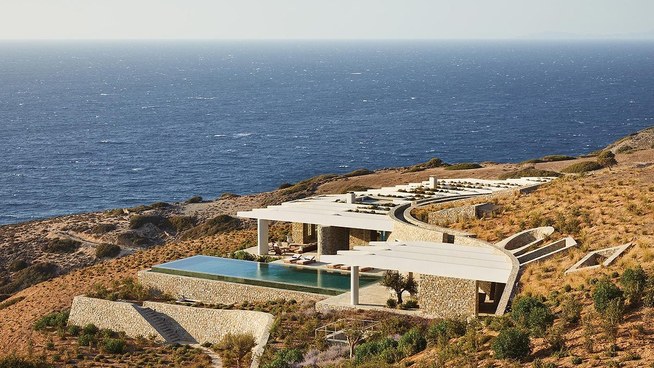The Oliaros Property Development House, Antiparos Greece by AREA
