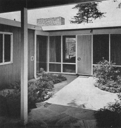 The Robert L. Oshins House, Falls Church VA by Charles M. Goodman