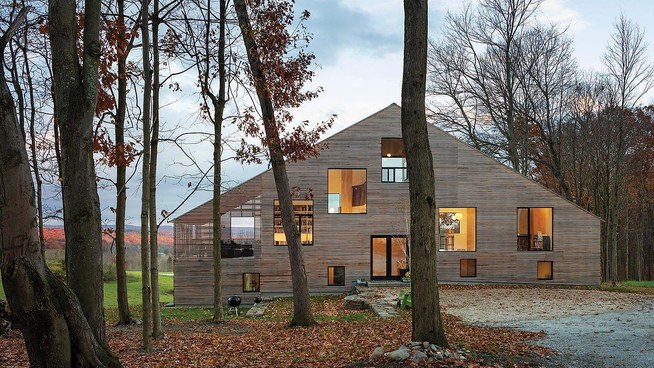 House Between Forest and Field, Dutchess County NY by nARCHITECTS