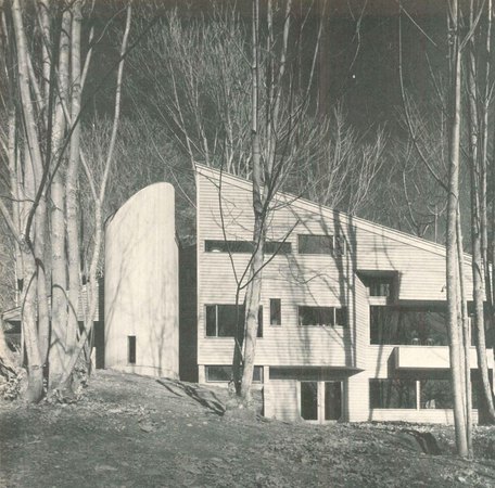 The Lauren Studebaker House, Mercer Island WA by Wendell H. Lovett