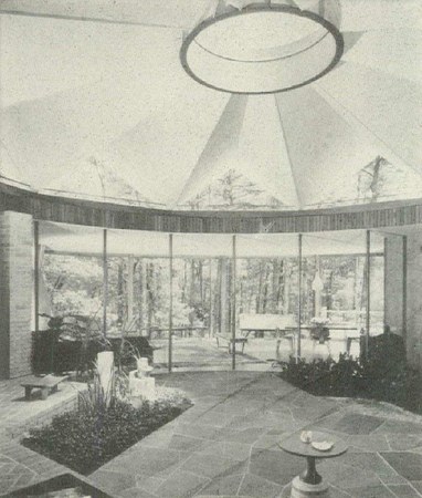 The Cecil and Hermione Alexander House, aka Cecil Alexander Round House, 2322 Mount Paran Road NW, Atlanta GA