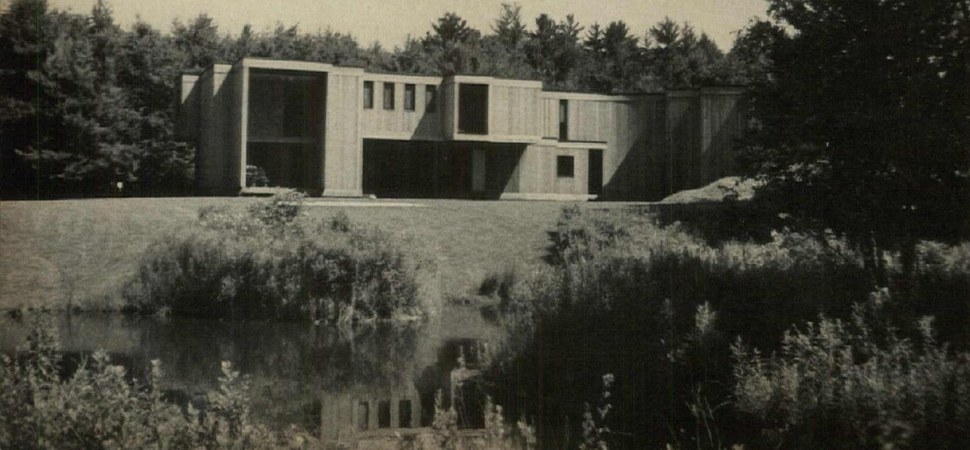 The Eric Q. and Ann S. Bohlin House, Bear Creek Village PA by Peter Bohlin