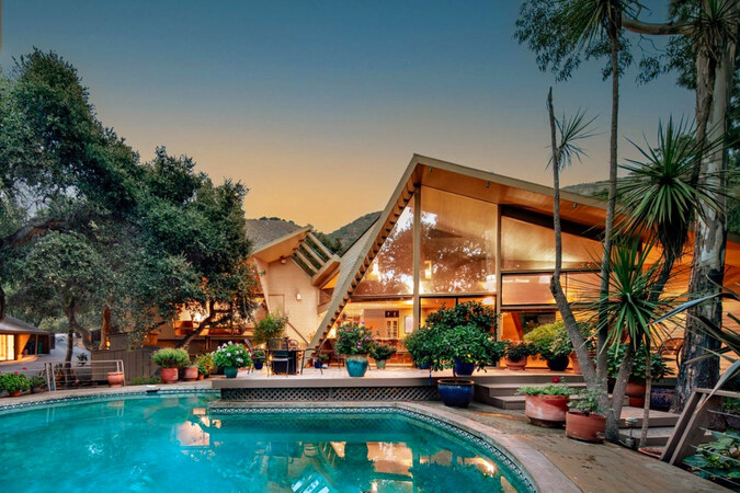 The William Stahl House, 50 La Rancheria, Carmel Valley CA