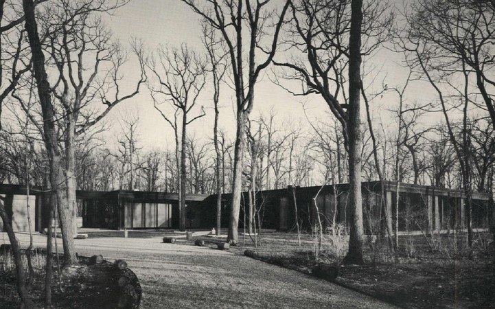 Cor-Ten Steel House in Lake Forest, Lake Forest IL