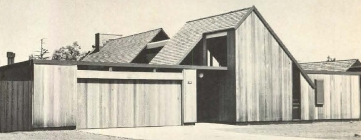 Eichler Atrium House by Alsco Homes, Northern CA