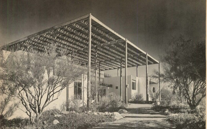 The Jane Solomon House, Tucson AZ by Judith Chafee