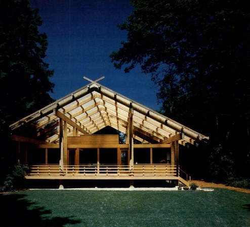 A Year-Round Pavilion for a Wooded Site, Bainbridge Island WA