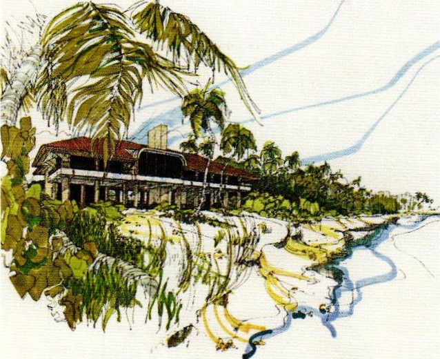 The Michael Burrows Speculative Residence I, aka Sea Blossom by Alfred Browning Parker