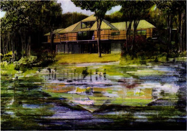 The Alfred Browning Parker Residence, aka Euphrosyne Isle by Alfred Browning Parker