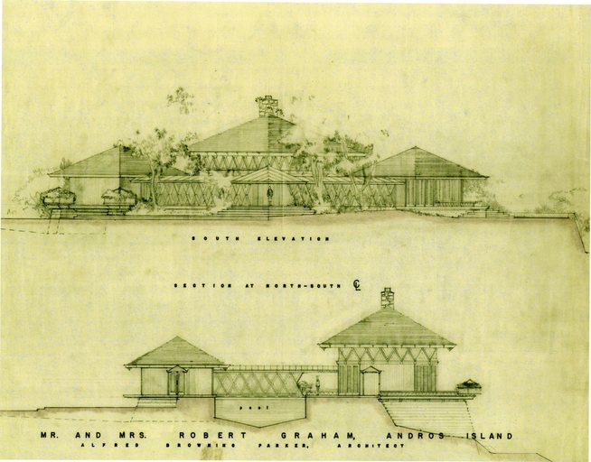 The Robert Graham Residence by Alfred Browning Parker