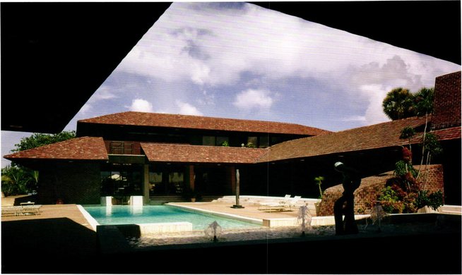The Kirk and Bea Landon Residence by Alfred Browning Parker