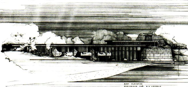 The Leopold Residence by Alfred Browning Parker