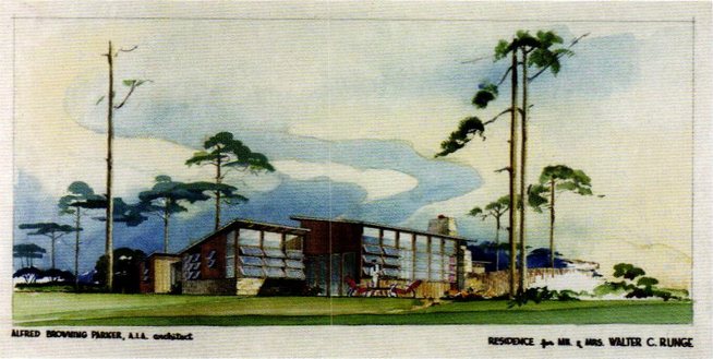 The Walter C. Runge Residence by Alfred Browning Parker