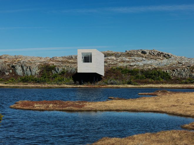 The Bridge Studio, Deep Bay, Fogo Island, Newfoundland, Canada by Todd Saunders