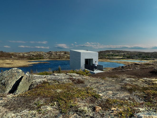 The Bridge Studio, Deep Bay, Fogo Island, Newfoundland, Canada by Todd Saunders