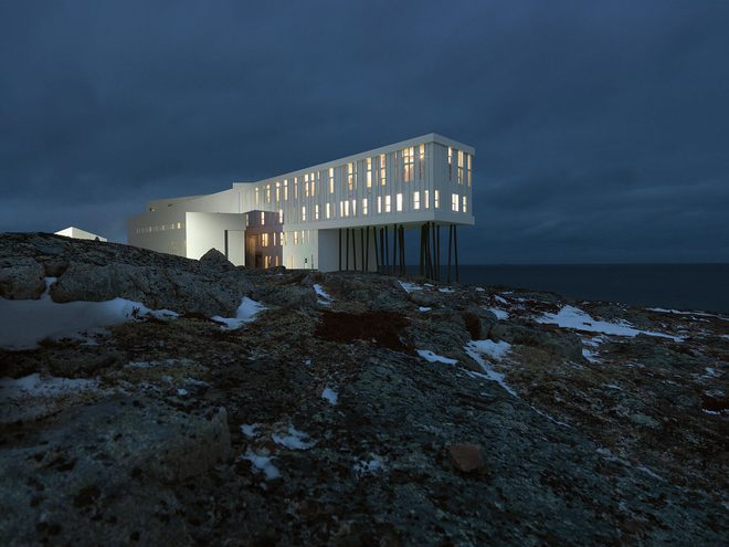 The Fogo Island Inn, Joe Batt's Arm, Newfoundland by Todd Saunders