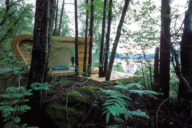 The Kjepsø Cabin, aka Hardanger Retreat, aka Hytte i Hardanger, Kjepsø, Hardangerfjord, Norway by Todd Saunders