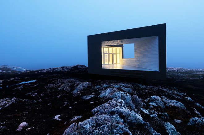 The Long Studio, Joe Batt's Arm, Fogo Island, Newfoundland, Canada by Todd Saunders