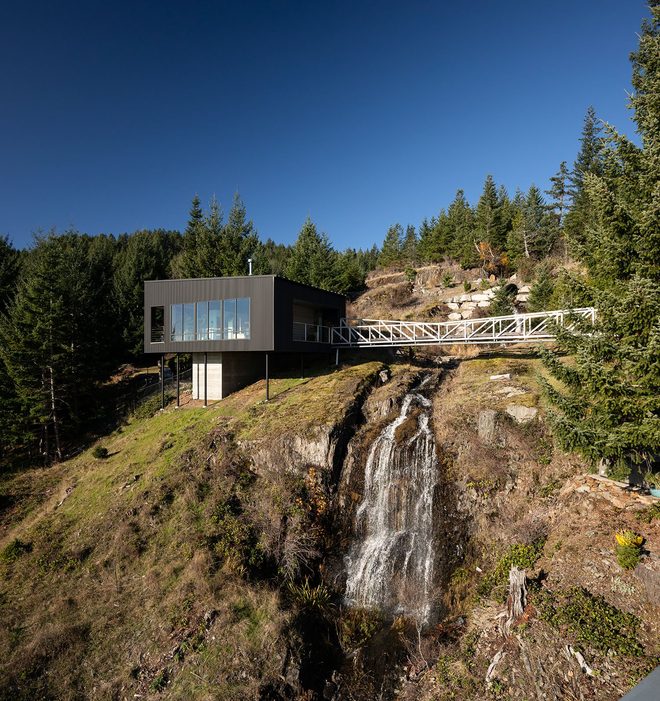 The Salt Spring Island House and Studio, aka Salt Spring, Salt Spring Island, British Columbia, Canada by Todd Saunders