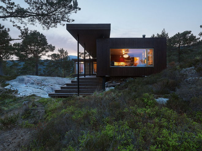 aka Summer House Sogn og Fjordane, Rysjedalsvika, Norway by Todd Saunders