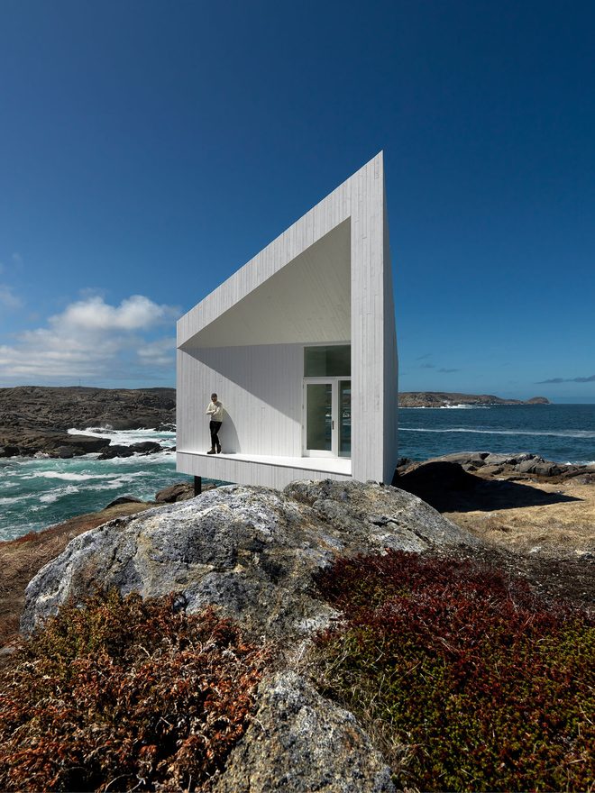 The Squish Studio, Tilting, Fogo Island, Newfoundland, Canada by Todd Saunders