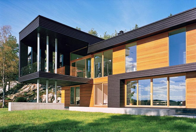 The Eli Bakka and Jan Sem-Olsen House, aka Villa Storingavika, Bergen, Norway by Todd Saunders
